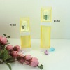 Square acrylic Airless bottles with ABS material base