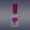 Square perfume glass bottle