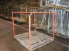 Stacking pallet for racking system