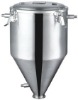 Stainless steel conical container