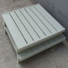 Steel pallet for warehouse racks