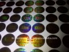 Stock Hologram Sticker And label