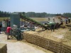 Straw baler compress machine fully-automatic hydraulic baler machine