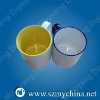 Sublimation color interor mug