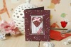 Super Sell New Arrival Handmade Greeting Card With Different Logo