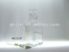 Super flint glass wine bottle