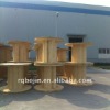 Supply all kinds of wood cable drum for winding cable or strand or wires or ropes