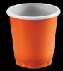 Syrian Arab Republic PP Plastic Orange Coffee Cup - B010 100ml