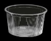 Syrian Arab Republic Transparent Plastic Circular Containers T002 600ml