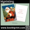 TOP-HOTTING paper printed 2012 christmas greeting card