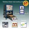 Tabletop blister heat sealing machine