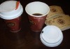 Take away 8oz paper coffee cup with lids