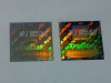 Tamper evident security stickers and hologram labels