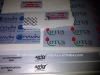 Tamper evident sticker