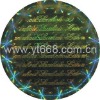 Three Channel Hologram Label