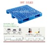 Three-runner rackable plastic pallet (can be with steel tubes reinforced)