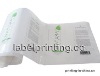 Transparent/Clear PVC label printing