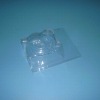 Transparent PVC plastic packaging blister