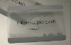 Transparent Plastic Name card