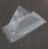 Transparent Sandwich Wedge Box