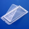 Transparent Sandwich Wedge Box