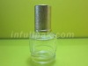 Transparent essential oil bottle