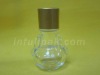 Transparent glass essential oil bottle