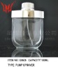 Transparent glass perfume bottle ,100ml