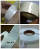 Transparent hot-melt glue dot