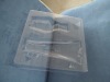 Transparent pvc plastic cosmetic tray for face cleaning cream packaging