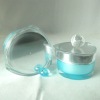 Triangle shape Acrylic cream jars