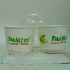 Twisted Yogurt Paper bowl 16oz