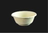 Unbleached Biodegradable 320ml Bowl eco food packaging disposable tableware