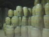 Used wine barrels