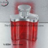 V-0094 red perfume glass bottle