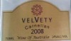 VELETY carnelian 2008 label