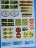 Various self adhesive labels with printing