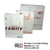 Various wardrobe paper bag with logo