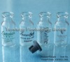 Vial with butyl rubber stopper