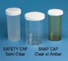 Vials With Safety and Snap Caps