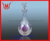 Violet Decorative Glass Perfume Bottle