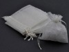 White 5x7cm 6x8cm 7x9cm 8x10cm 9x12cm 10x15cm 13x18cm 16x22cm 20x30cm organza bags