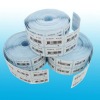 White barcode adhesive sticker