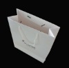 White board paper gift bag