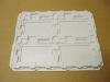 White plastic anti-static tray for circuit board packing