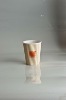 Wide Straight ripple wall paper cup C12OZ