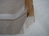 Woven fabric laminated kraft paper