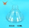 X0538 CLEAR EMPTY GLASS DIFFUSER PERFUME BOTTLE