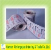 XLQ sticker label with roll