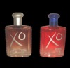 XO perfume glass bottle